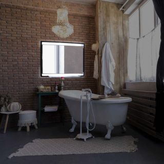 Зеркало Silver Mirrors Челси 80см чёрный LED-00002373